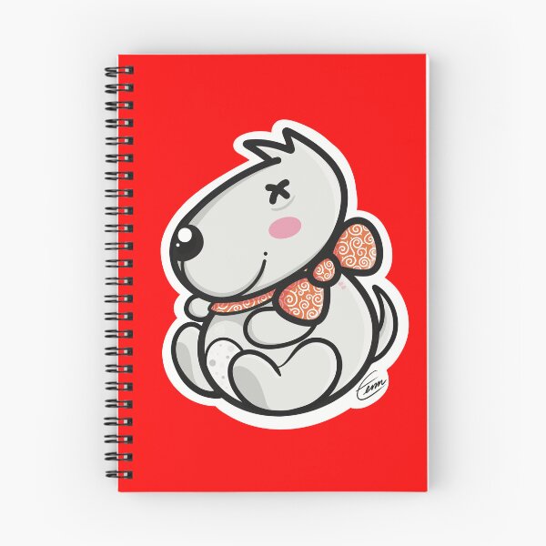 Item preview, Smiling Chubby cute dog with red collar. designed and sold by tennstudio.