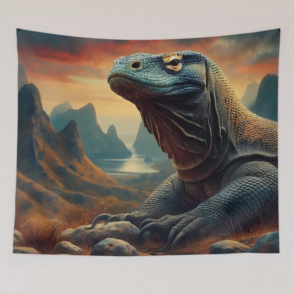 Item preview, Komodo Dragon Art #26 | Komodo Dragon Lovers designed and sold by ksgraphics222.