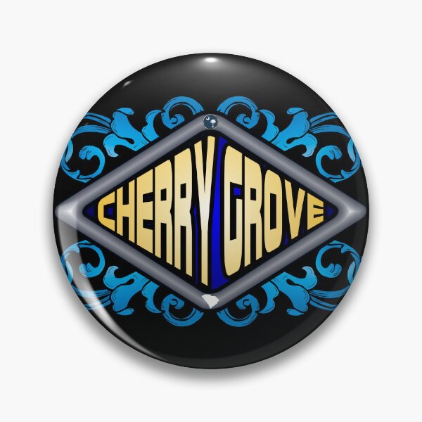 Item preview, Cherry Grove South Carolina emblem retro sign designed and sold by studioss76.
