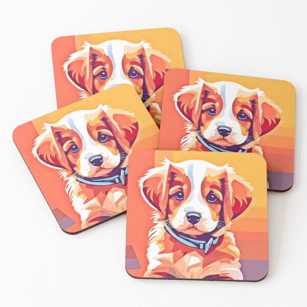 Item preview, Cute Puppy Pop Art designed and sold by Health And Fitness Posts e-Store.