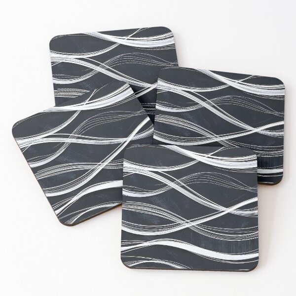 Item preview, Minimalist wavy abstraction designed and sold by Fab-Haven.