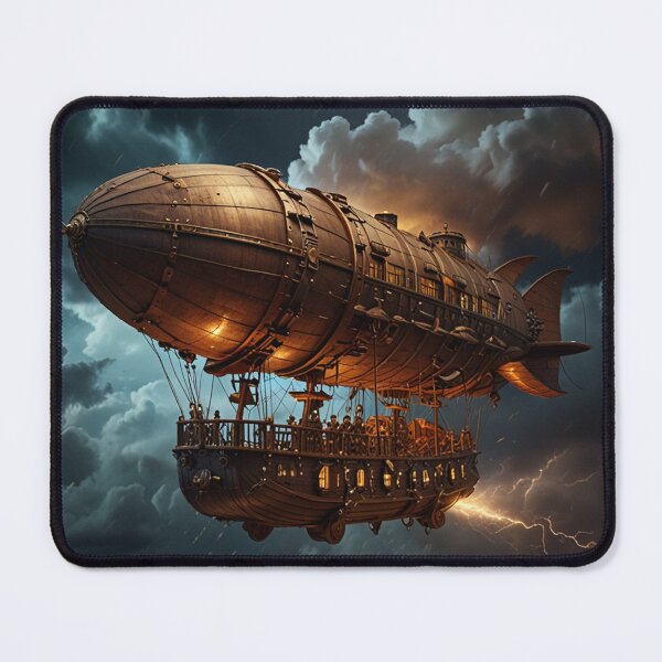 Item preview, Steampunk Submersible Dirigible designed and sold by Skye Ryan-Evans.
