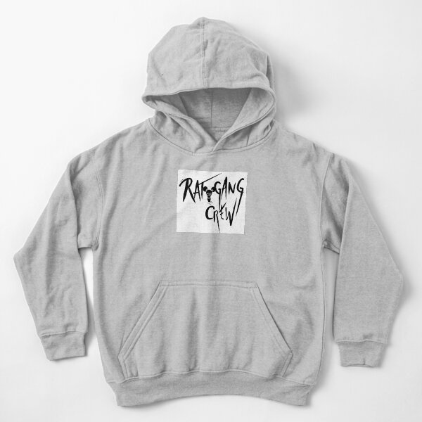 Rat Gang Crew Logo by Tale Teller Kids Books Kids Pullover Hoodie