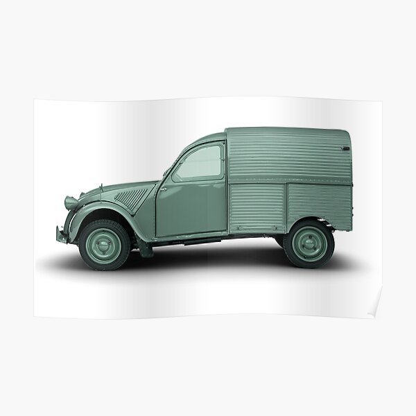 Citroen 2CV Van Poster