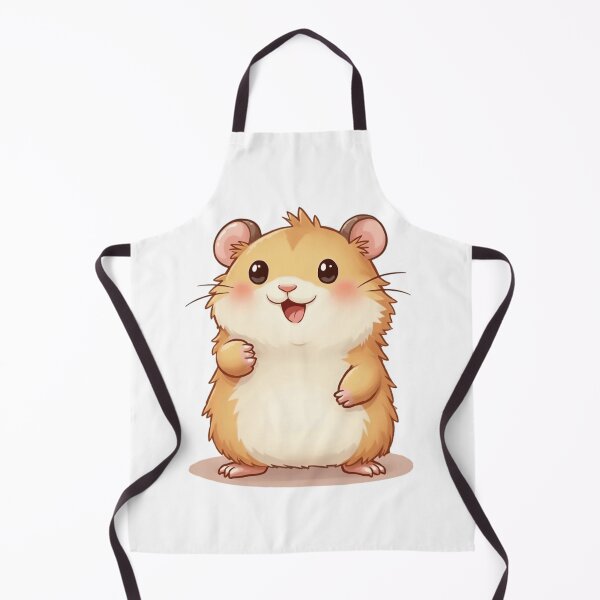 Item preview, Adorable Hamster Cartoon - Cute and Happy designed and sold by RobertHun.