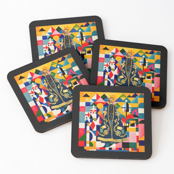 Item preview, Geometrical Our Lady from Brasil  Aparecida v1 designed and sold by Helios Be. Lavsh.