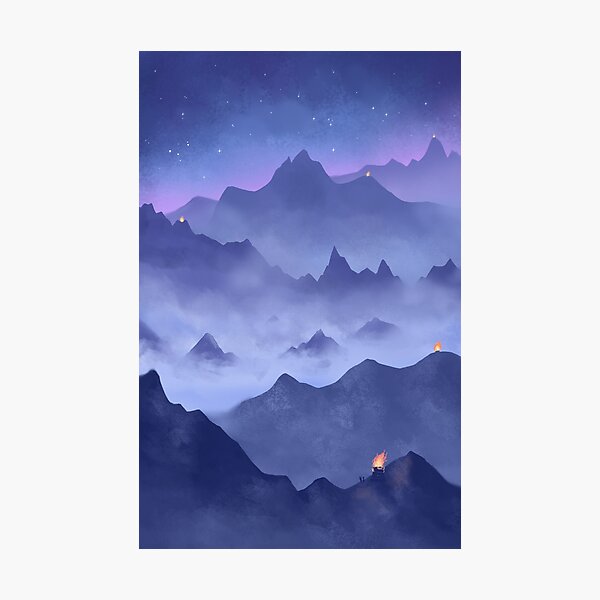Item preview, The Beacons Are Lit designed and sold by awkaffections.