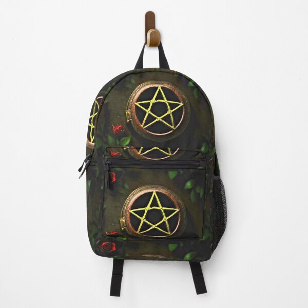 Item preview, Rose Pentagram - geometric star pattern designed and sold by Earth Nature Creations.