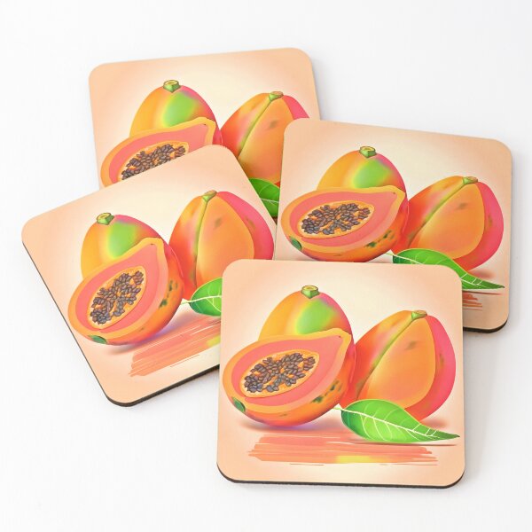 Item preview, Sliced Papaya Freshness designed and sold by Health And Fitness Posts e-Store.