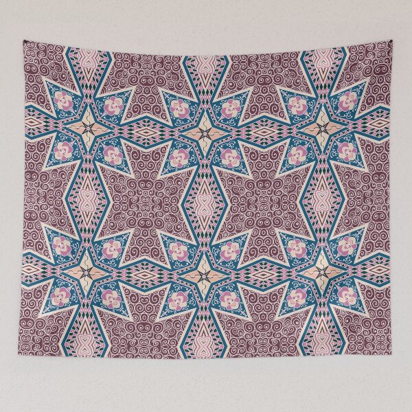 Item preview, Celestial Navigation: 4-Point Star Compass Pattern designed and sold by KrissKS.