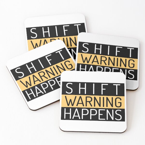 Item preview, Warning: SHIFT Happens designed and sold by SETCreations.