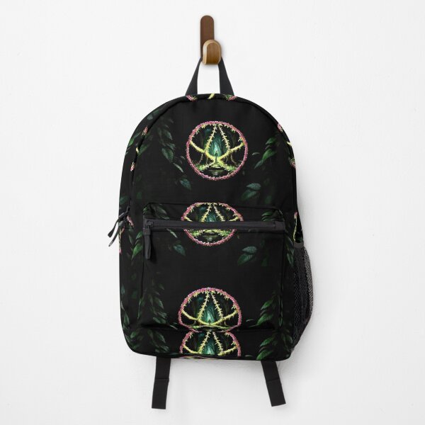 Item preview, Forest Pentagram - geometric star pattern designed and sold by Earth Nature Creations.