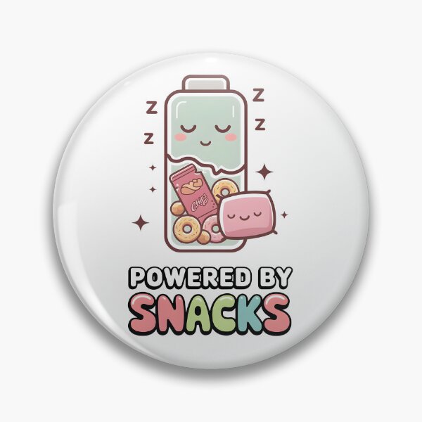 Item preview, Low Battery |Powered by Snacks and Naps designed and sold by Dazzle-Sizzle.