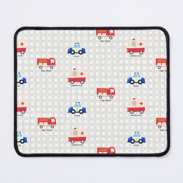Item preview, Ambulance Fire Truck Police designed and sold by Renee Koutsis.