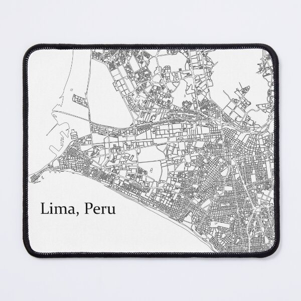 Item preview, Map of the city of Lima, Peru (code 03) designed and sold by mapsgallery.