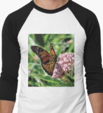 Flower Fly Men's Baseball ¾ T-Shirt
