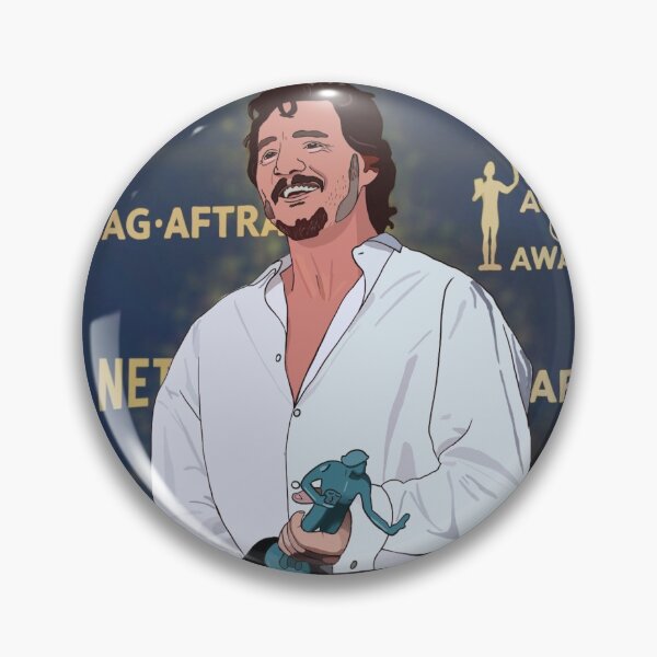 Item preview, Pedro wins a SAG award designed and sold by Laurenbdoeslife.