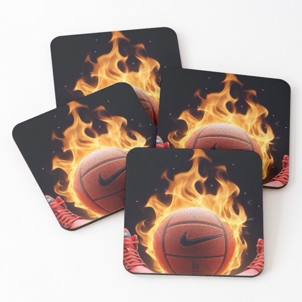Item preview, "Blazing Basketball Action" designed and sold by NettaArts.
