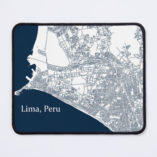 Item preview, Map of the city of Lima, Peru (code 04) designed and sold by mapsgallery.