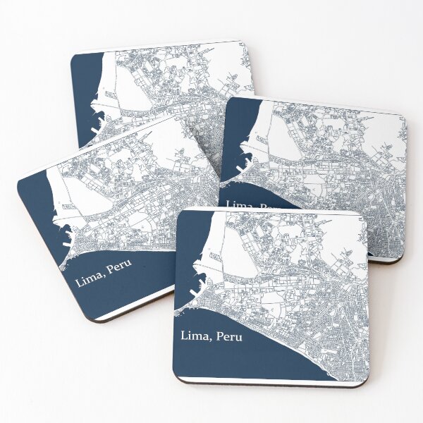 Item preview, Map of the city of Lima, Peru (code 04) designed and sold by mapsgallery.