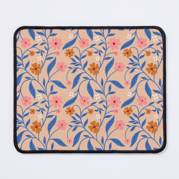 Item preview, Garden Blooms and Blue Leaves designed and sold by Lisa D Art Designs.