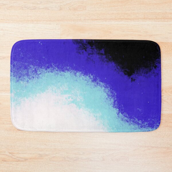 Item preview, Black, blue, aqua abstract curvy pattern designed and sold by smh2.