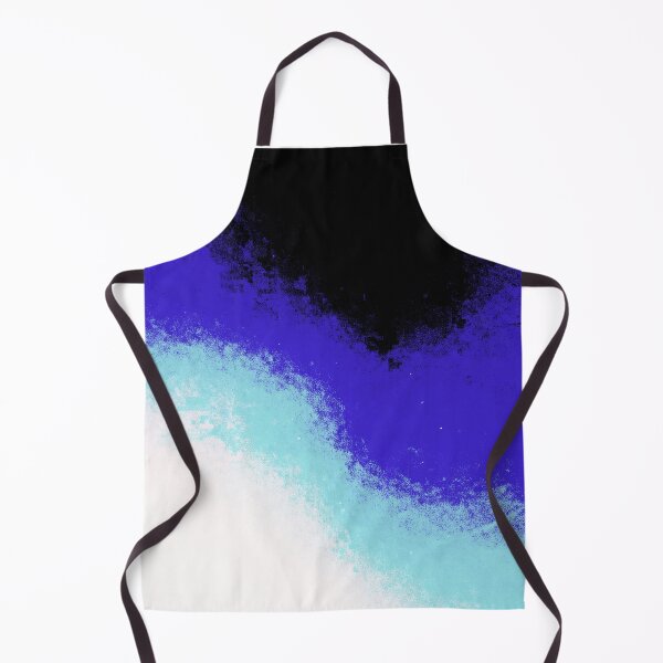 Item preview, Black, blue, aqua abstract curvy pattern designed and sold by smh2.