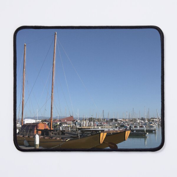 Item preview, unique sailing boat in harbour designed and sold by aligata1970.