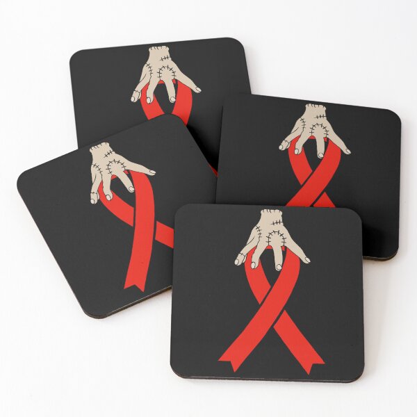 Item preview, Hand Awareness Ribbon (Red) designed and sold by CaitlynConnor.