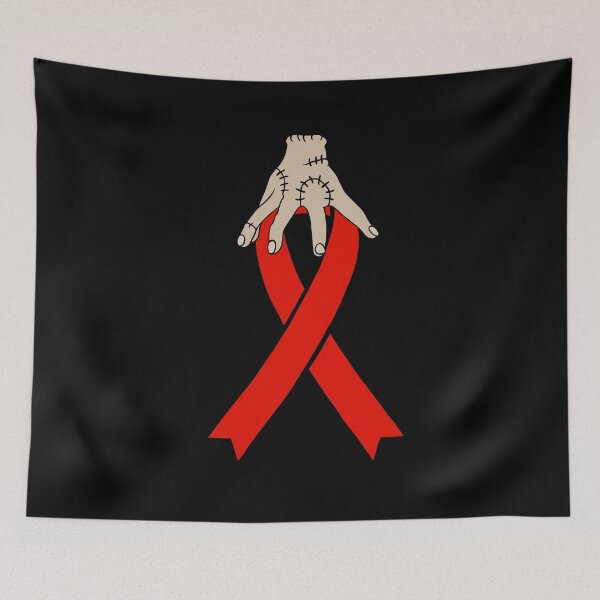 Item preview, Hand Awareness Ribbon (Red) designed and sold by CaitlynConnor.