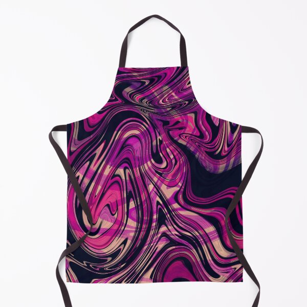 Item preview, Fuchsia Trips - Purple and Pink Marble Desk Mat designed and sold by myamcd.
