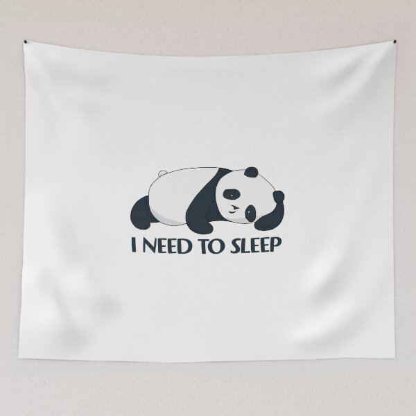 Aperçu de l'œuvre Sleepy Panda créée et vendue par Amberein.