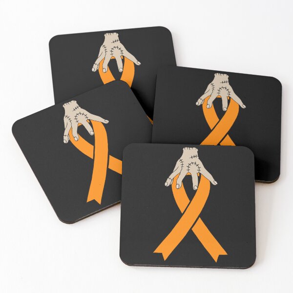 Item preview, Hand Awareness Ribbon (Orange) designed and sold by CaitlynConnor.