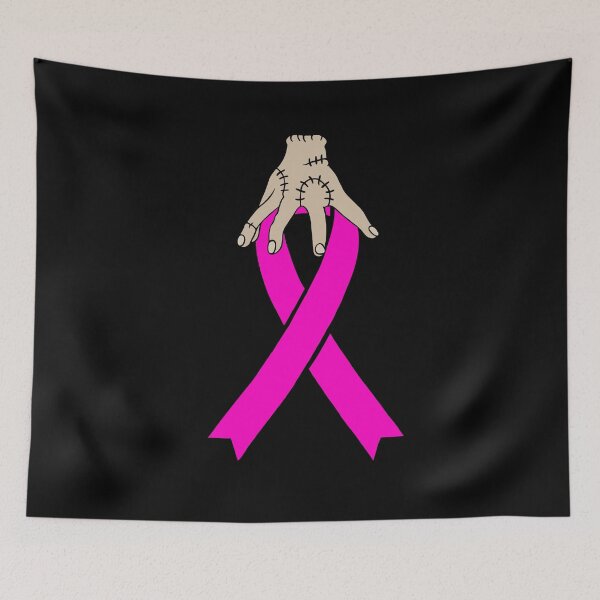 Item preview, Hand Awareness Ribbon (Pink) designed and sold by Chronic Illness Awareness Shop.