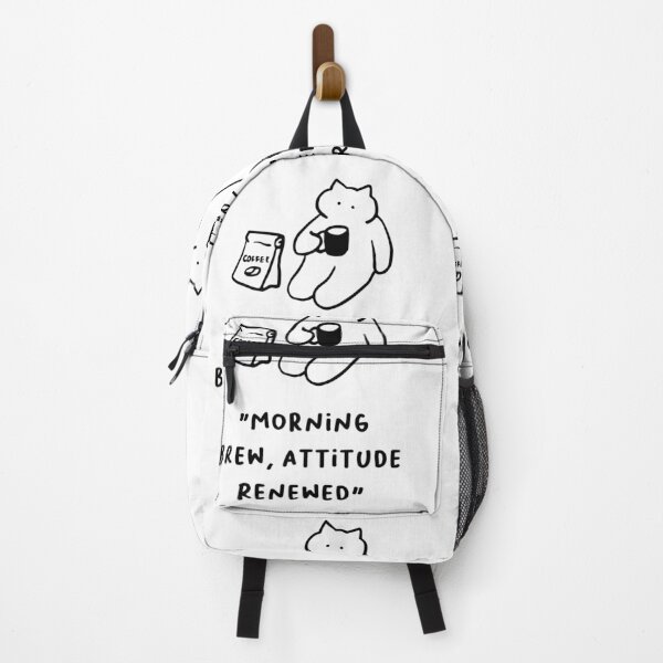 Item preview, Morning Brew, Attitude Renewed – Inspiring Cat Coffee Art designed and sold by RM-Journey.