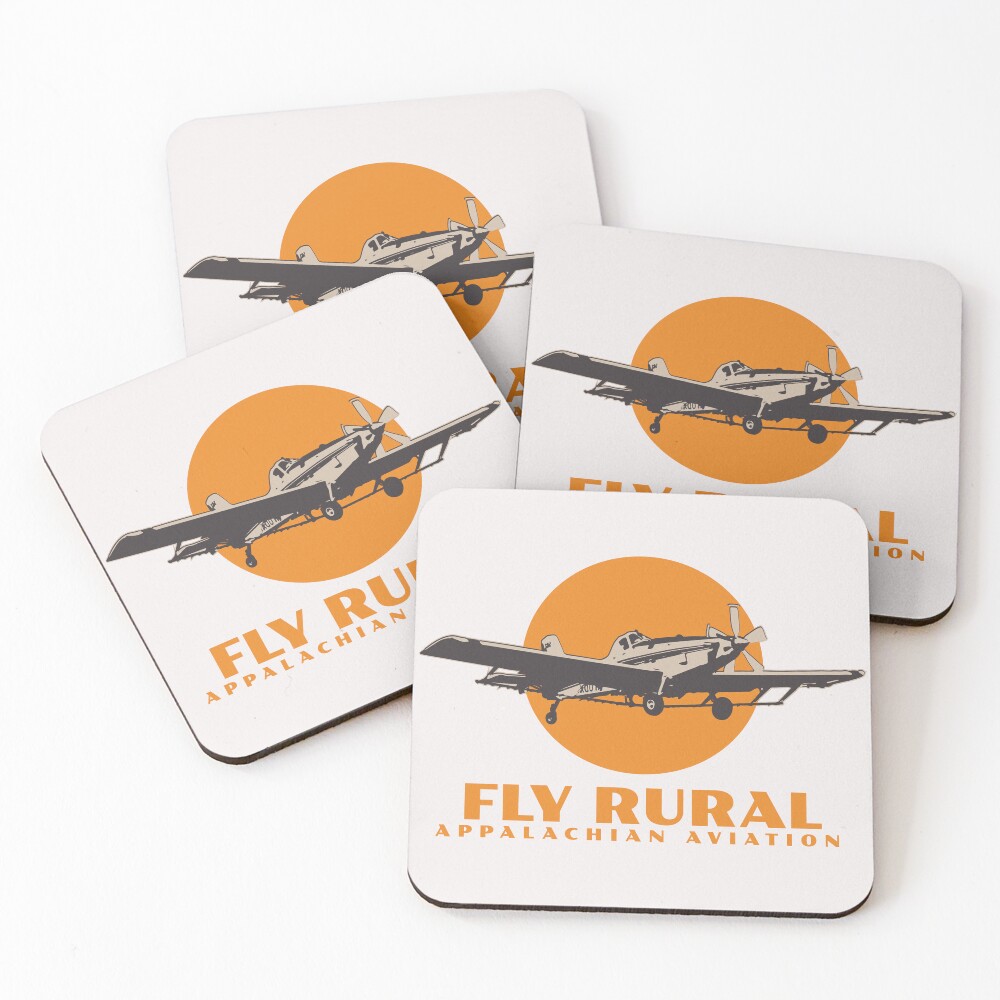 Item preview, Coasters (Set of 4) designed and sold by AppalachAviate.