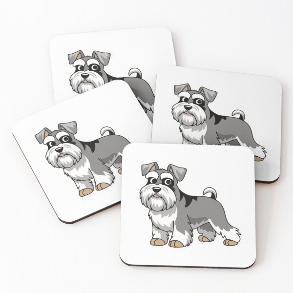 Aperçu de l'œuvre Schnauzer miniature créée et vendue par StickersRyous.