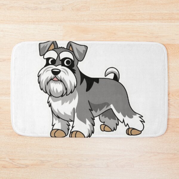 Aperçu de l'œuvre Schnauzer miniature créée et vendue par StickersRyous.