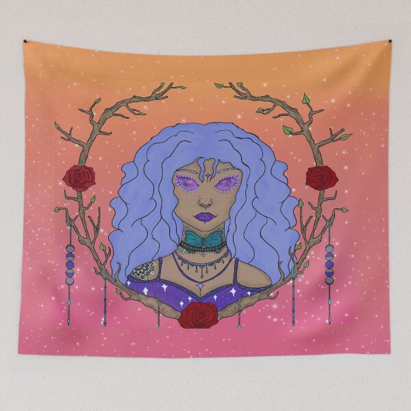 Item preview, Sunset Witch designed and sold by WrensDgtDesigns.