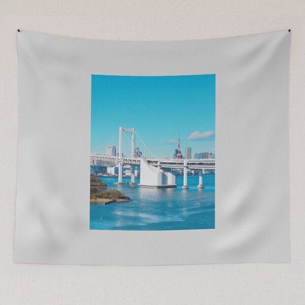 Item preview, Rainbow Bridge and Tokyo Tower designed and sold by JAPANESE FAVORITES.