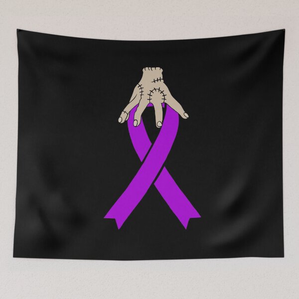 Item preview, Hand Awareness Ribbon (Purple) designed and sold by CaitlynConnor.