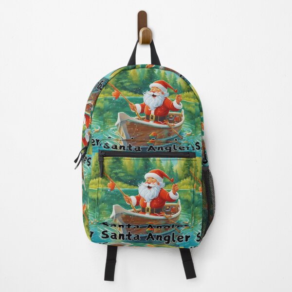 Item preview, Santa Angler, Funny Gift for a Fishing Lover designed and sold by TheDarkStone.