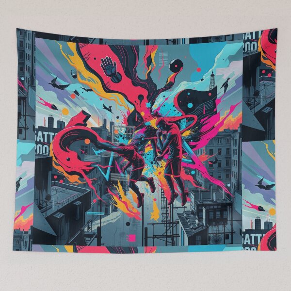 Item preview, Explosion on the Edge of the City designed and sold by lolawycz.