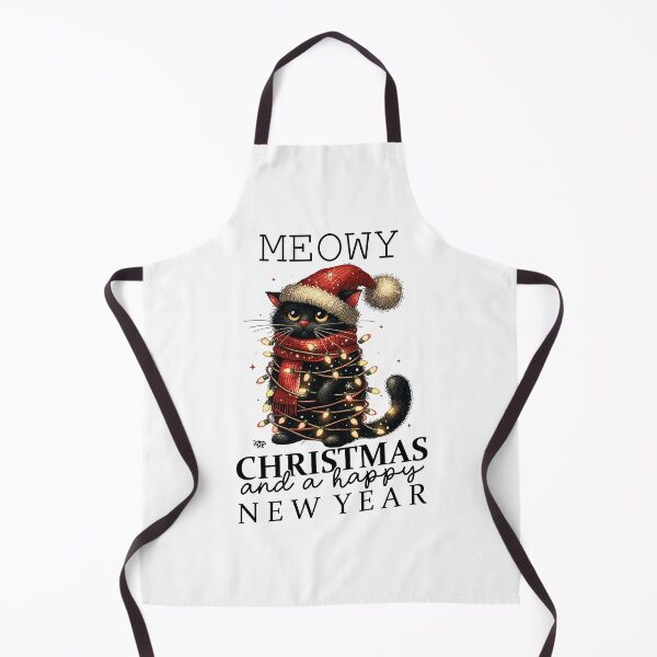 Item preview, Meowy Christmas and a Happy New Year designed and sold by CreativeEmpires.