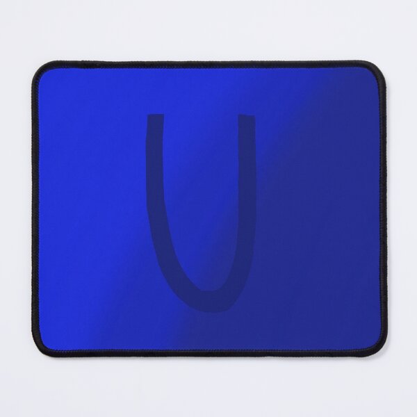Item preview, Dark Blue U with Gradient Background designed and sold by MusicQueen17.