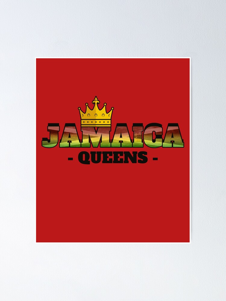 Jamaica Queens - Caribbean Nyc Black Pride Crown T-Shirt