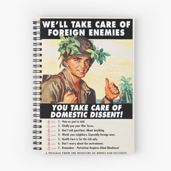 Item preview, You Take Care Of Domestic Dissent! designed and sold by PropagandaDue.