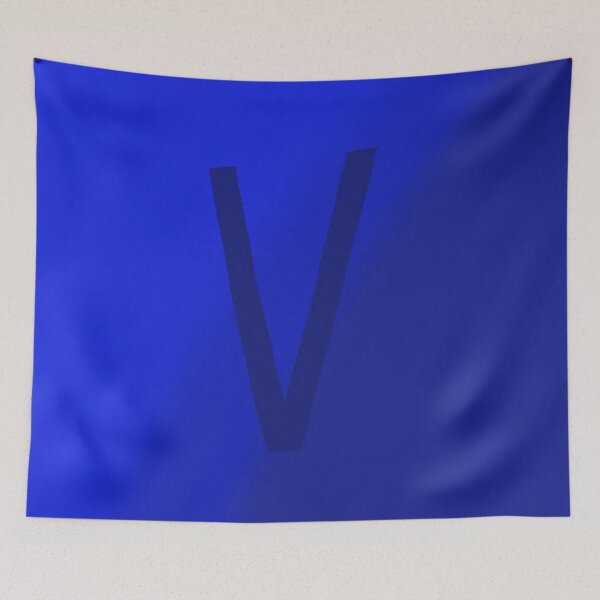 Item preview, Dark Blue V with Gradient Background designed and sold by MusicQueen17.