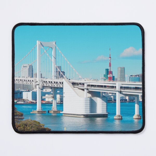 Item preview, Rainbow Bridge and Tokyo Tower designed and sold by JAPANESE FAVORITES.