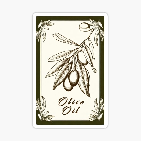 Item preview, Olive Oil Sticker  designed and sold by thisticker.